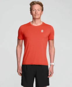 Clearance Dæhlie Men's T-Shirt Tempo Lava Red