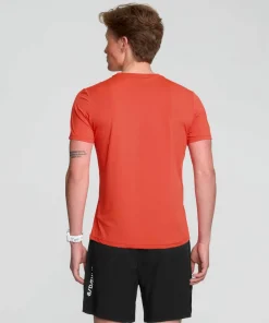 Clearance Dæhlie Men's T-Shirt Tempo Lava Red