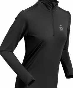 Best Dæhlie Women's Half Zip Tempo Obsidian