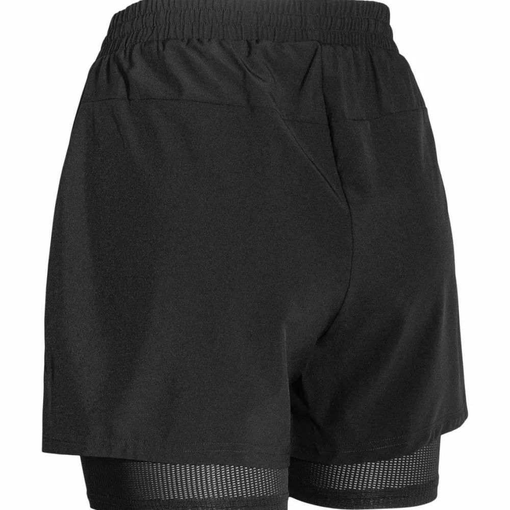 New Dæhlie Women's Shorts Run 2-in-1 Black