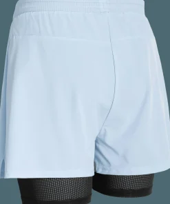 Best Dæhlie Women's Shorts Run 2-in-1 Blue Aura