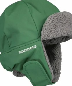 Didriksons Kids' Biggles Cap 6 Pine Green