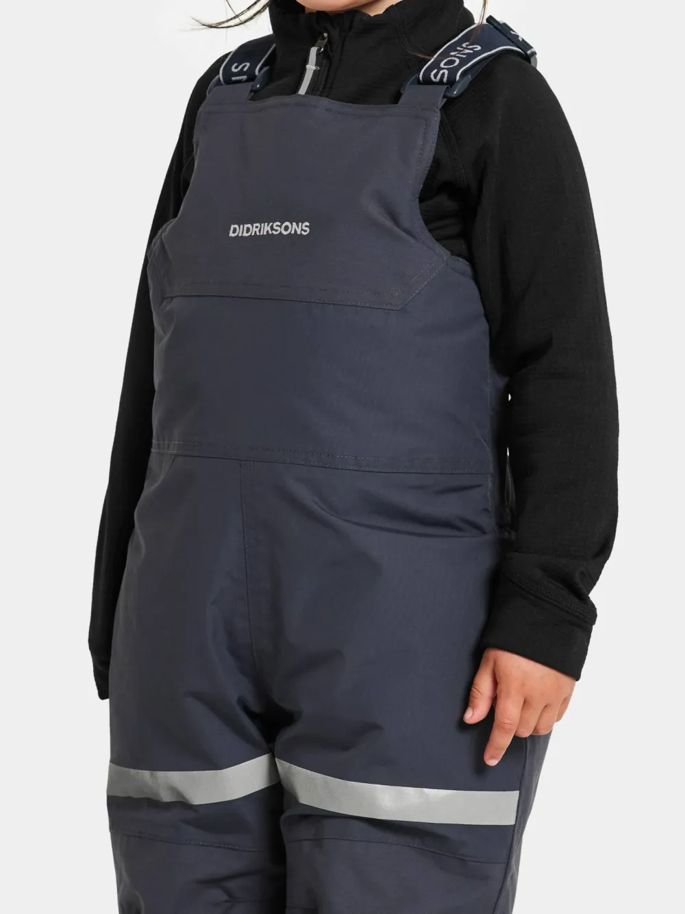 Didriksons Kids' Bjärven Bib Pants Navy