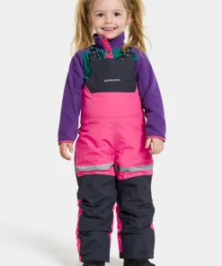 New Didriksons Kids' Bjärven Bib Pants True Pink