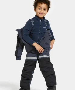 Hot Didriksons Kids' Bjärven Coverall 3 Navy
