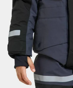 Hot Didriksons Kids' Bjärven Coverall 3 Navy
