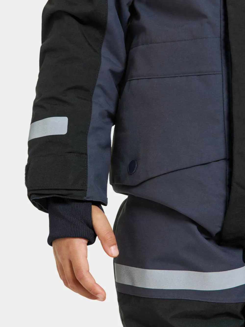 Hot Didriksons Kids' Bjärven Coverall 3 Navy