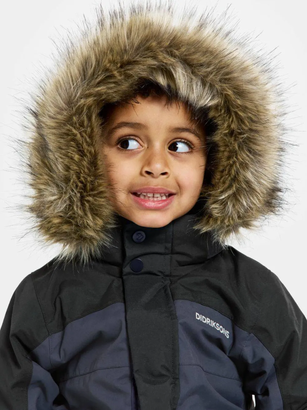 Hot Didriksons Kids' Bjärven Coverall 3 Navy