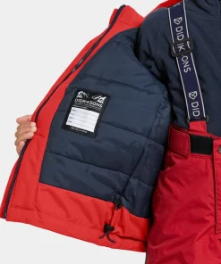 Hot Didriksons Kids' Bjärven Parka 4 Pomme Red