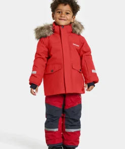 Hot Didriksons Kids' Bjärven Parka 4 Pomme Red