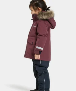 Best Didriksons Kids' Bjärven Parka 4 Anemon Red