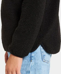 Clearance Didriksons Kids' Exa Half Zip Black