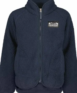 Clearance Didriksons Kids' Gibbs Full Zip 2 Navy