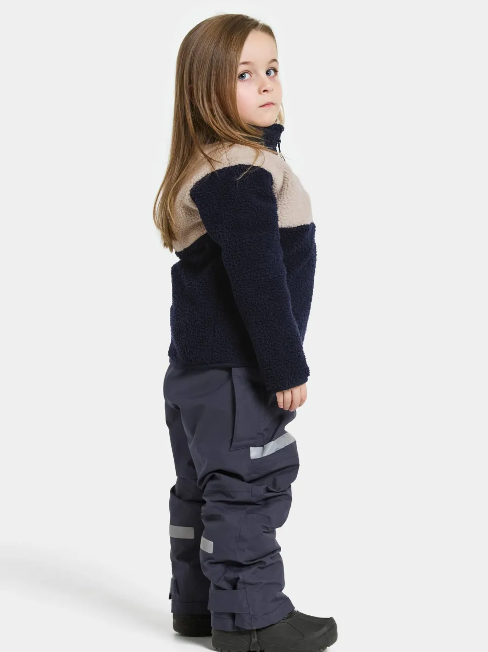 New Didriksons Kids' Gosig Half Zip Navy