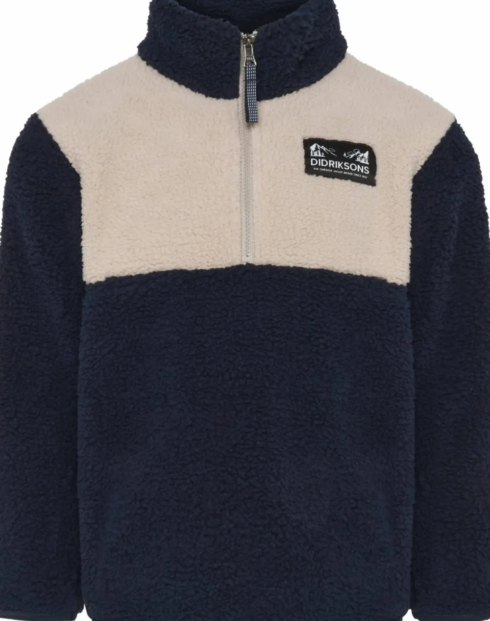 New Didriksons Kids' Gosig Half Zip Navy