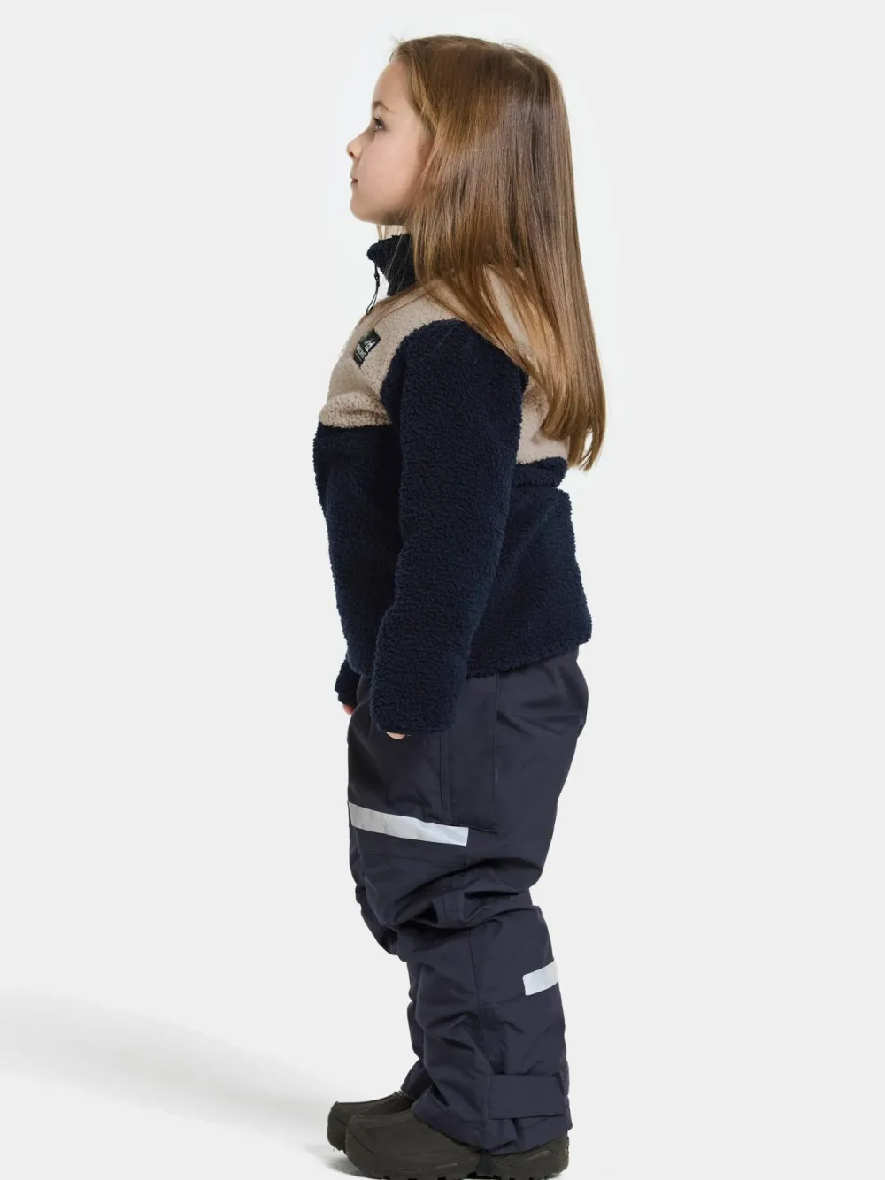 New Didriksons Kids' Gosig Half Zip Navy