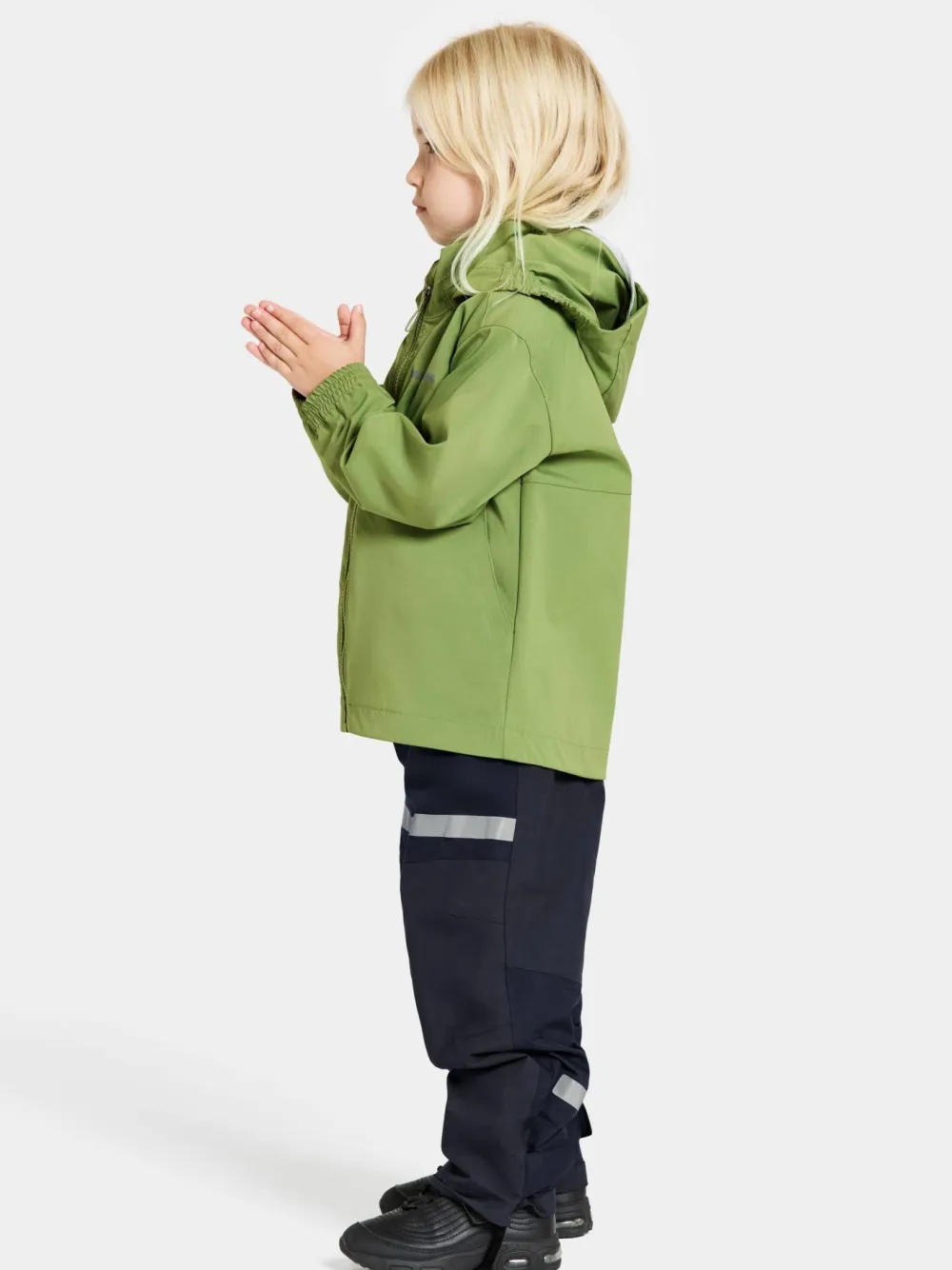 Outlet Didriksons Kids' Hallon Jacket Algae Green