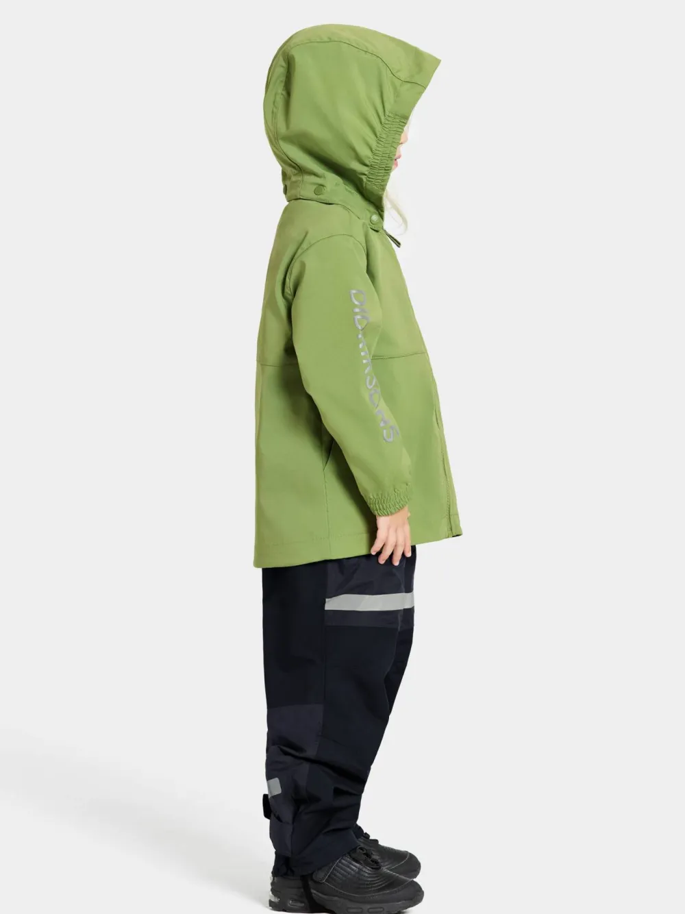 Outlet Didriksons Kids' Hallon Jacket Algae Green