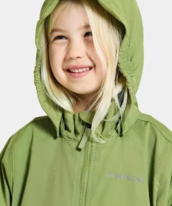 Outlet Didriksons Kids' Hallon Jacket Algae Green