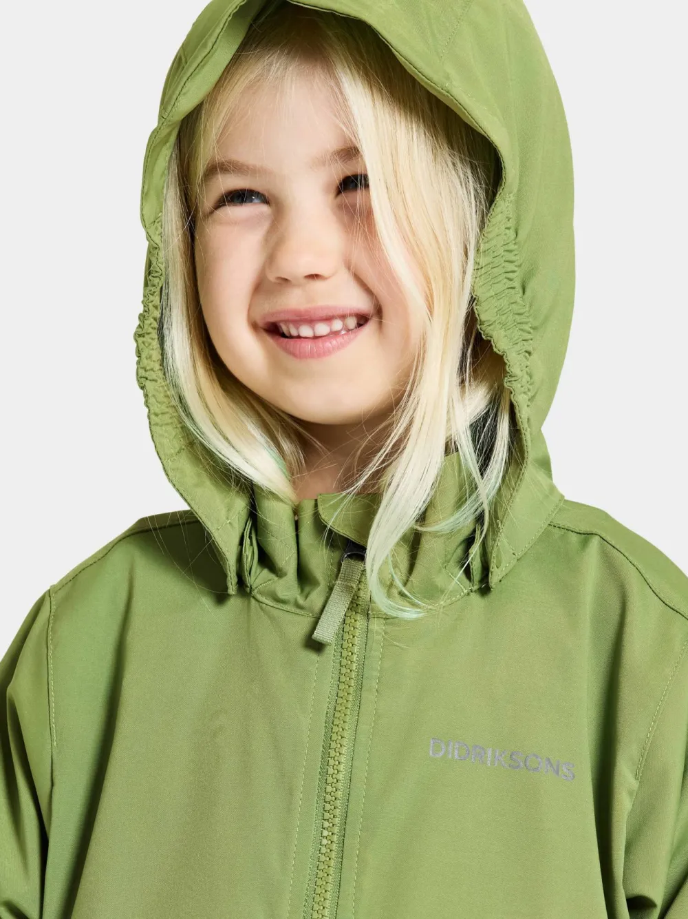 Outlet Didriksons Kids' Hallon Jacket Algae Green