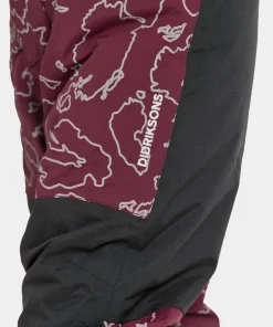 Online Didriksons Kids' Idre Special Edition Pants Grundsund Reflective Wine