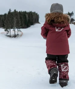 Online Didriksons Kids' Idre Special Edition Pants Grundsund Reflective Wine