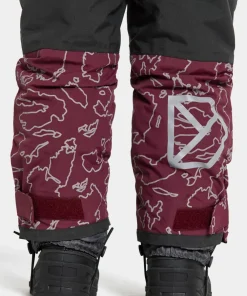Online Didriksons Kids' Idre Special Edition Pants Grundsund Reflective Wine