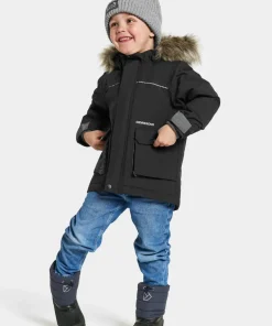 Sale Didriksons Kids' Kure Parka 6 Black