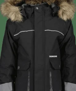 Sale Didriksons Kids' Kure Parka 6 Black