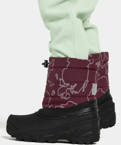 Discount Didriksons Kids' Lumi Boots Grundsund Reflective Wine