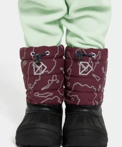 Discount Didriksons Kids' Lumi Boots Grundsund Reflective Wine