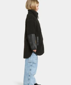 Sale Didriksons Kids' Marmor Full Zip Long Black