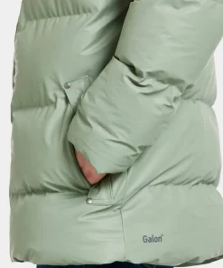 Didriksons Kids' Mega Galon Jacket Light Moss