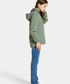 Didriksons Kids' Meliss Jacket Light Moss