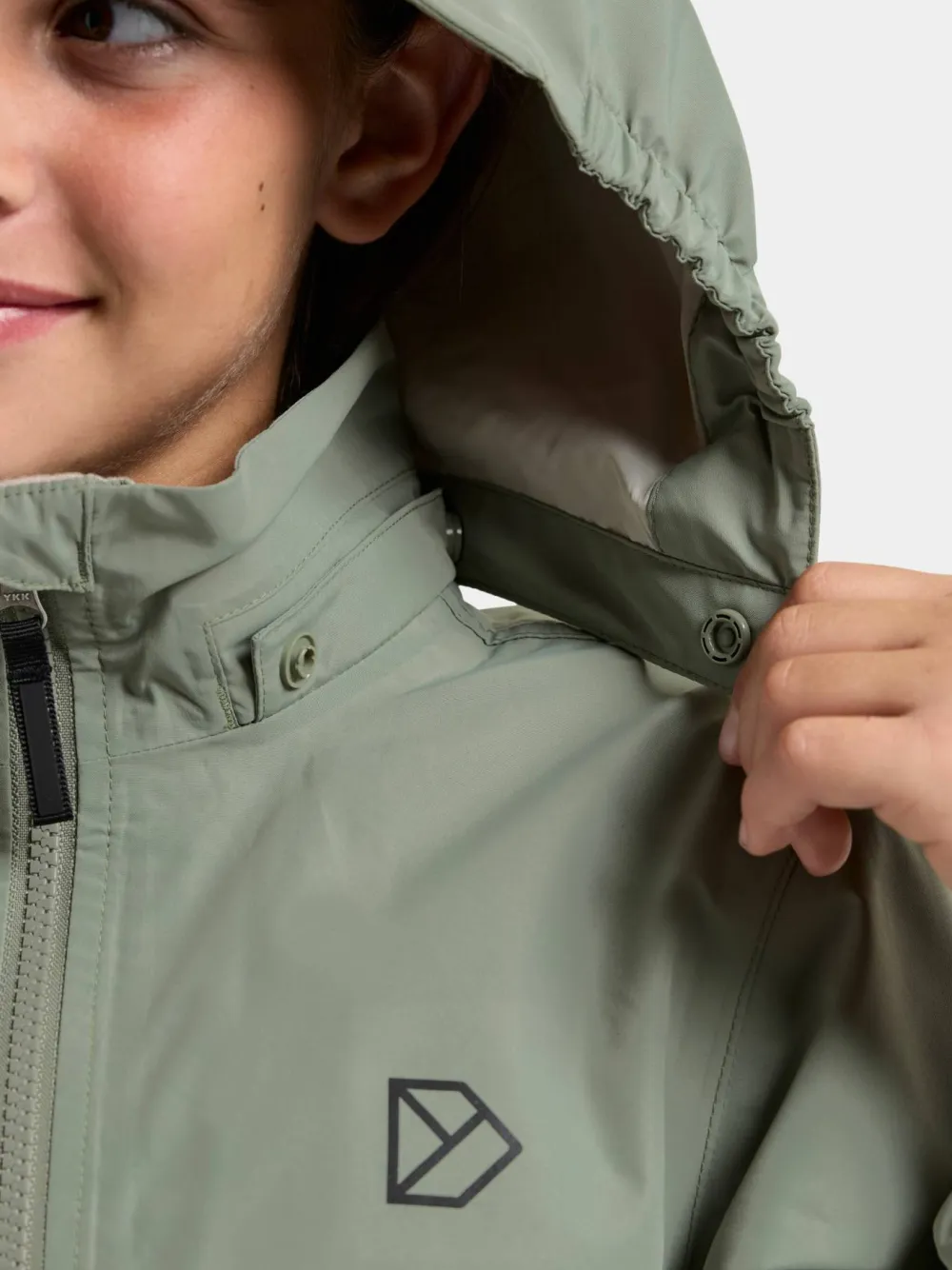 Hot Didriksons Kids' Meliss Jacket 2 Wilted Leaf