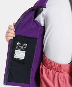 Sale Didriksons Kids' Muskot Jacket Royal Purple