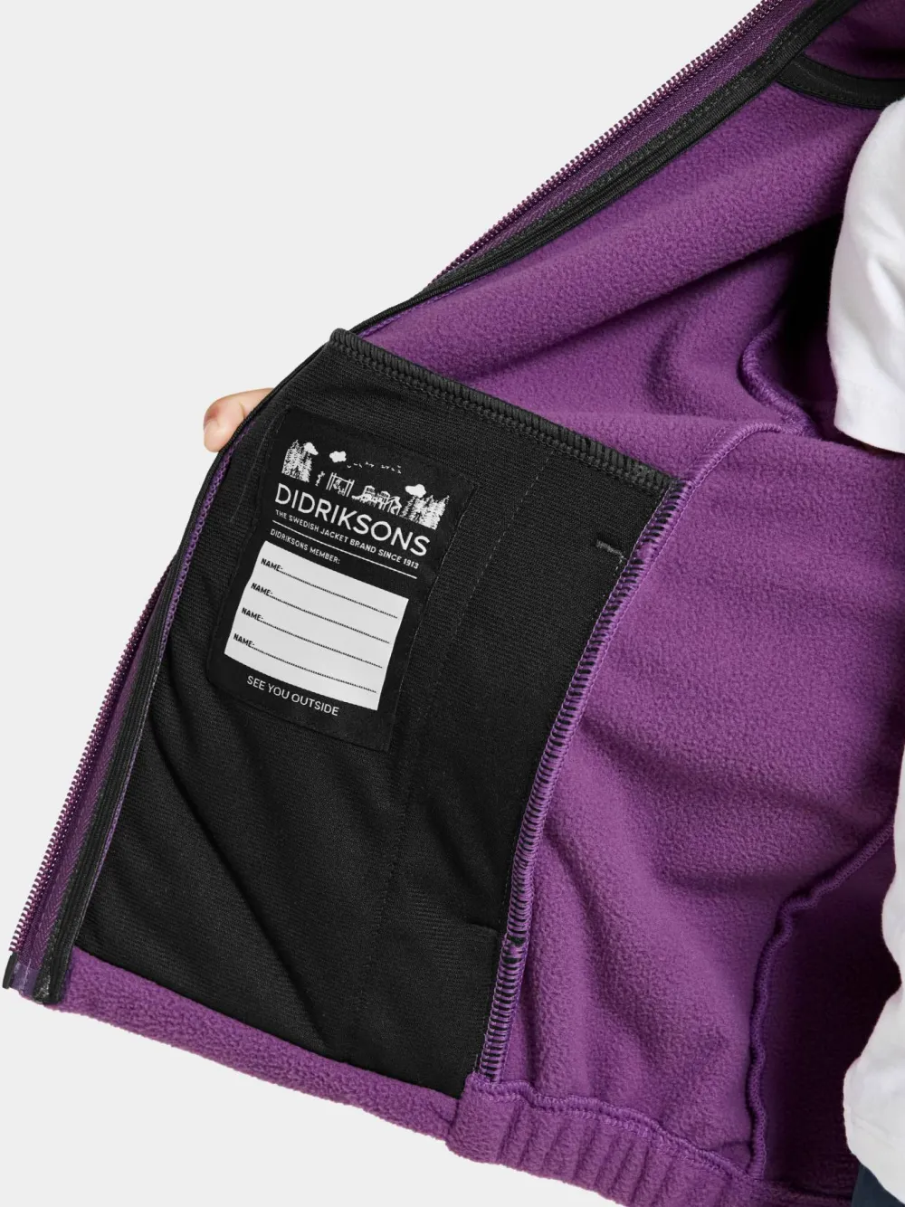 Online Didriksons Kids' Muskot Jacket Grape