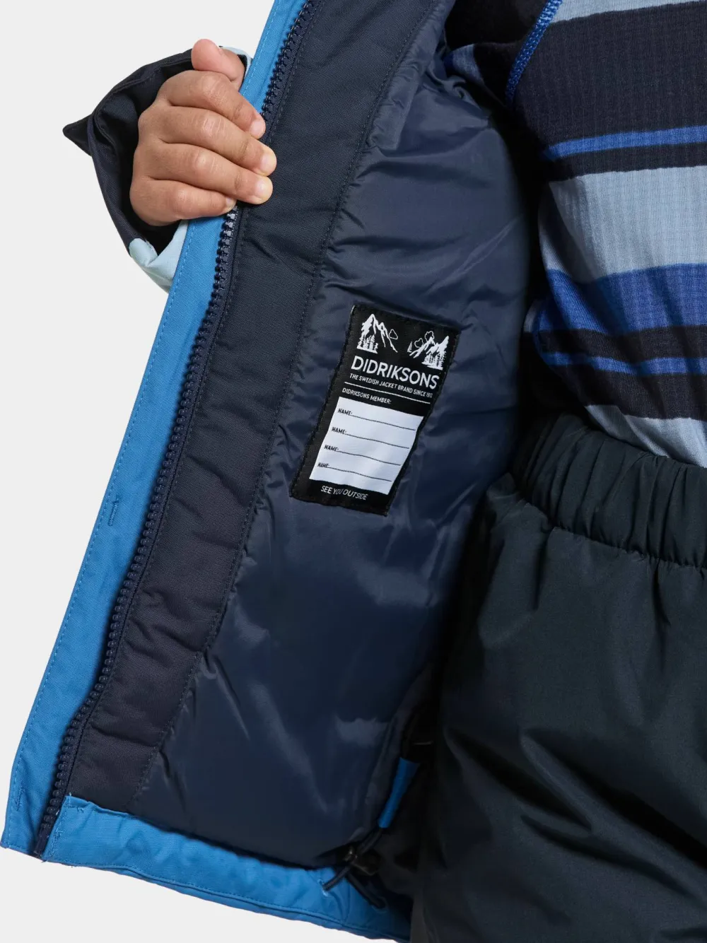 Online Didriksons Kids' Neptun Jacket 4 Sapphire Blue