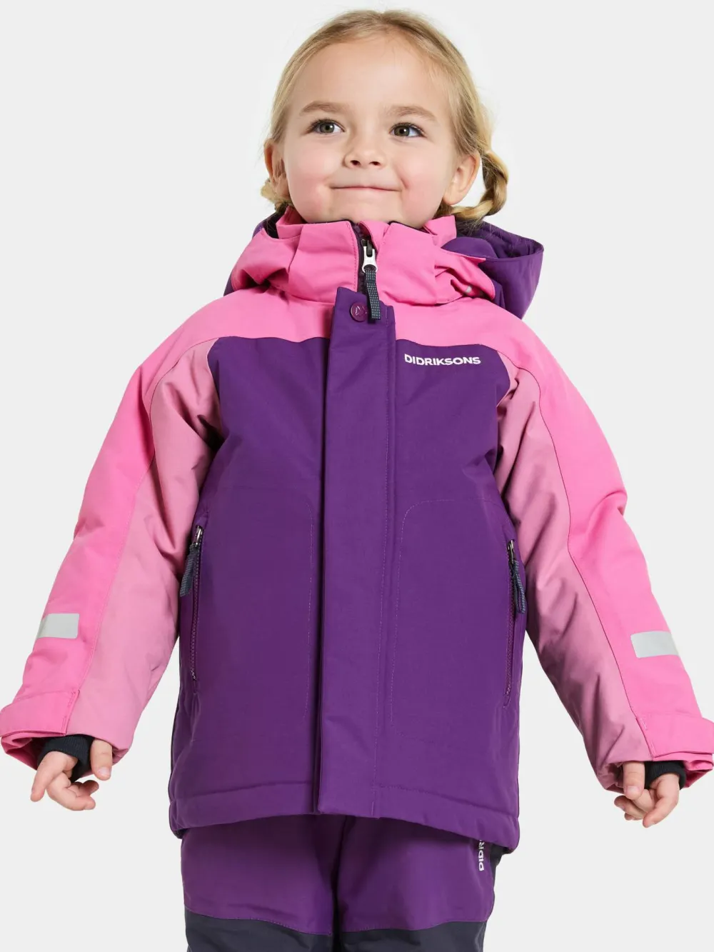 New Didriksons Kids' Neptun Jacket 4 Royal Purple