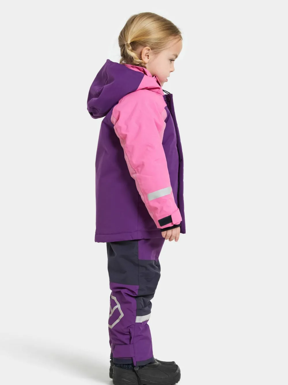 New Didriksons Kids' Neptun Jacket 4 Royal Purple