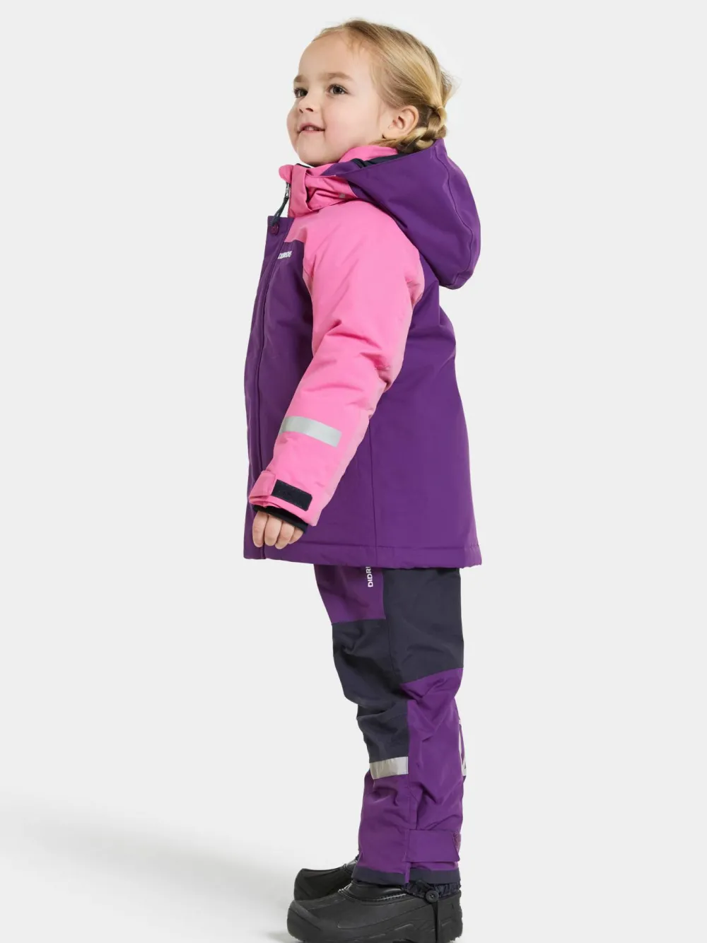 New Didriksons Kids' Neptun Jacket 4 Royal Purple