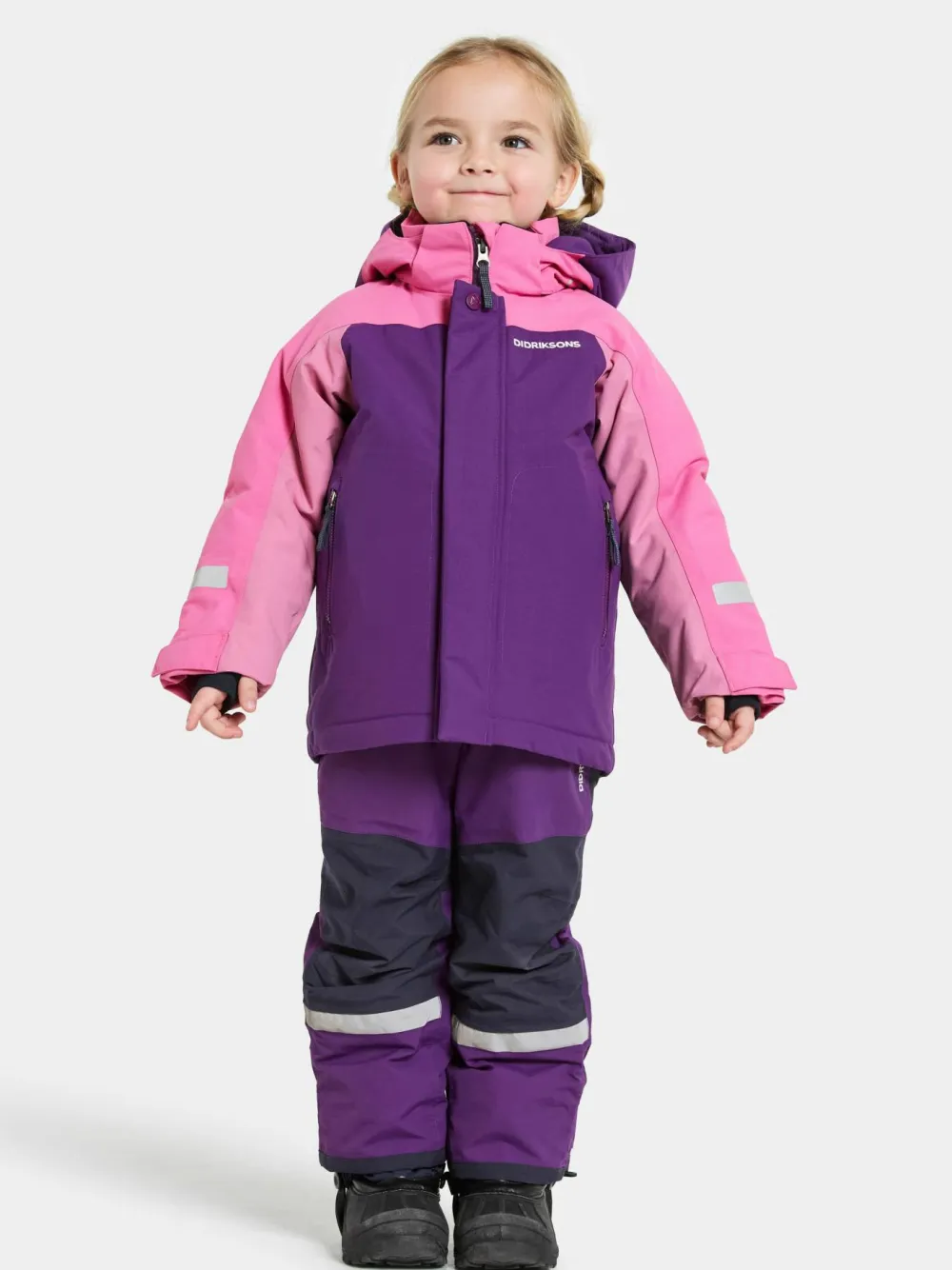 New Didriksons Kids' Neptun Jacket 4 Royal Purple