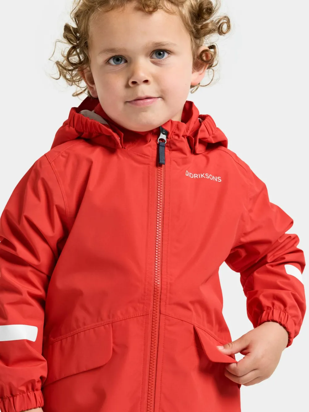 New Didriksons Kids' Norma Jacket 3 Paprika