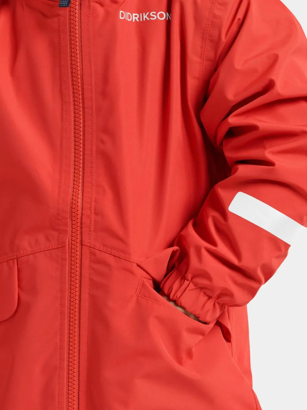 New Didriksons Kids' Norma Jacket 3 Paprika