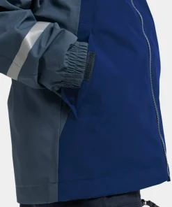 Clearance Didriksons Kids' Pilvi Jacket 2 Blue Fog
