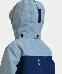 Clearance Didriksons Kids' Pilvi Jacket 2 Blue Fog