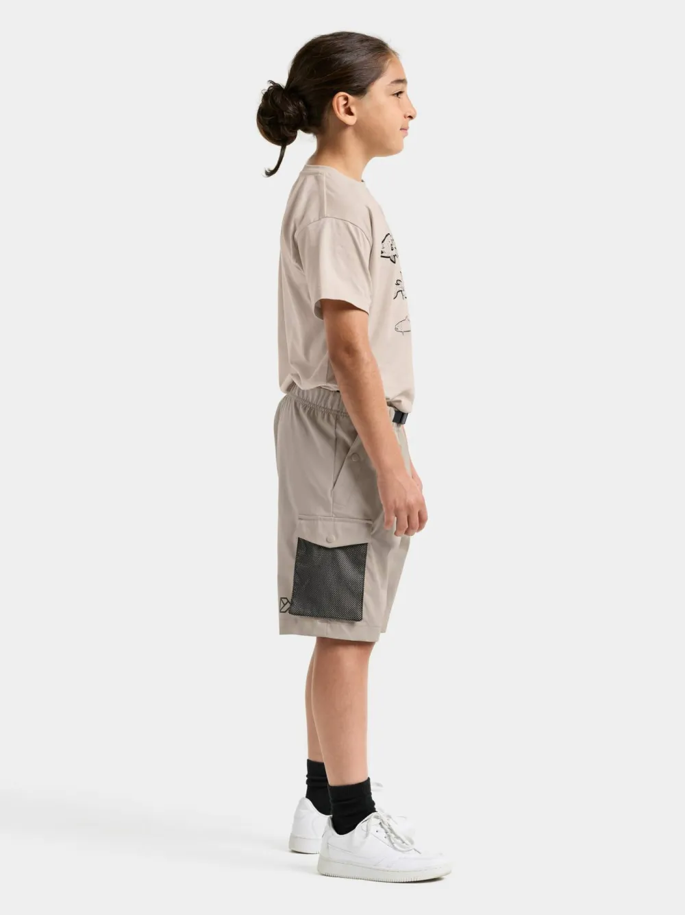 Sale Didriksons Kids' Quartz Shorts Beach Beige