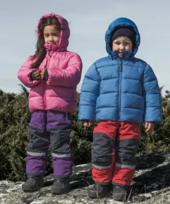 Clearance Didriksons Kids' Roxen Jacket Sapphire Blue