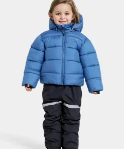 Clearance Didriksons Kids' Roxen Jacket Sapphire Blue