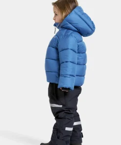 Clearance Didriksons Kids' Roxen Jacket Sapphire Blue